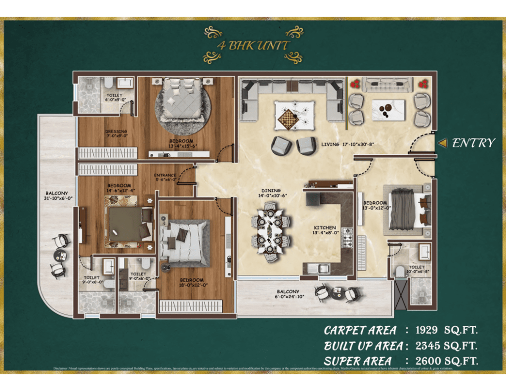 AGI SKY VILLAS 4BHK LAYOUTS